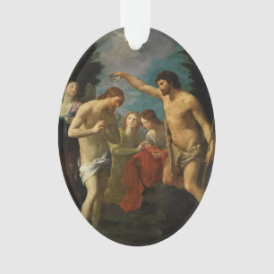 "El bautismo ornamento de encargo de Cristo"
