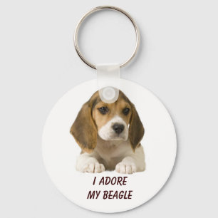El beagle adora llavero