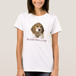 El beagle mis niños tiene camiseta de 4 piernas