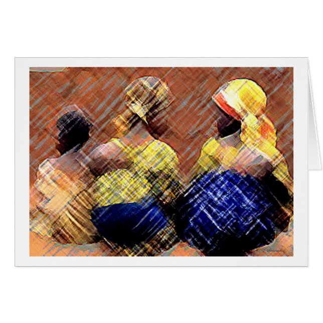 El bebé de los Chicas africanos (Anverso (Horizontal))