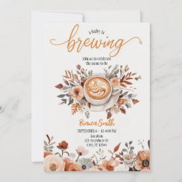El bebé está preparando la invitación