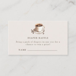 El bebé está preparando la tarjeta de cierre Raffl