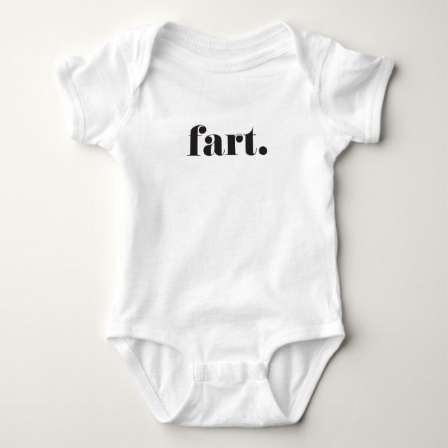 El bebé Fart camisa (Anverso)