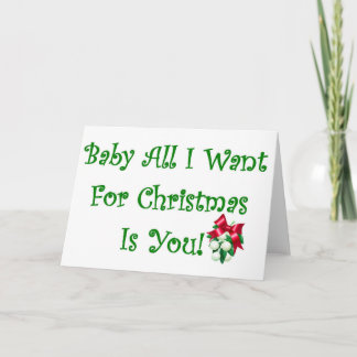 El bebé todo lo que quiero para el navidad es