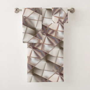 El beige sedoso con formas que lucen relieve o pro