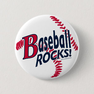 ¡El béisbol es genial! Botón