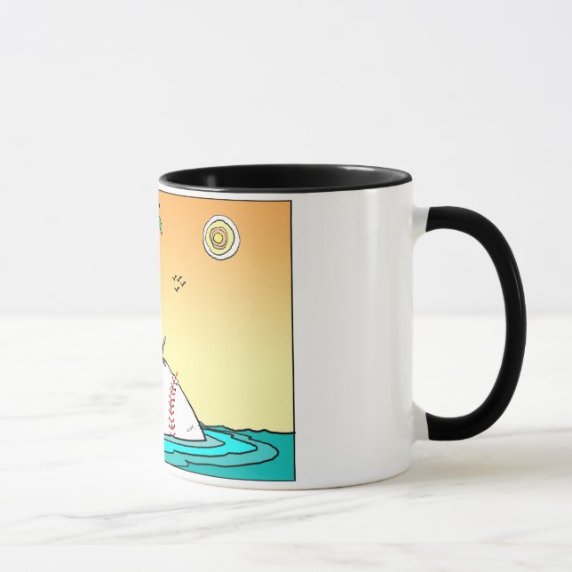 El béisbol es taza de café de la vida (Derecha)