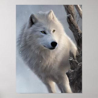 El bello arte del lobo blanco