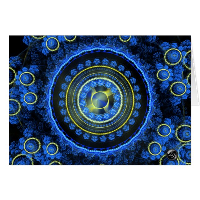 El Bello Artes único elegante le agradece tarjeta (Anverso (Horizontal))