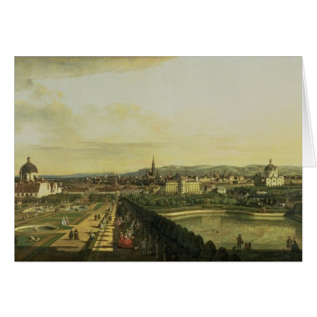 El belvedere de Gesehen, Viena (Anverso (Horizontal))