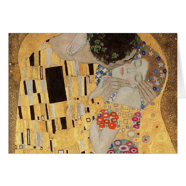 El beso, 1907-08 2 (Anverso (Horizontal))