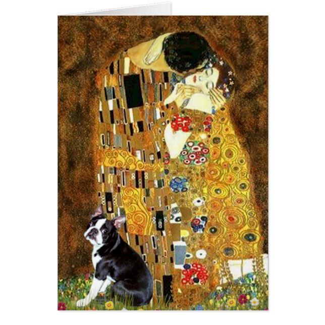 El Beso - Boston Terrier #4 (Frente)