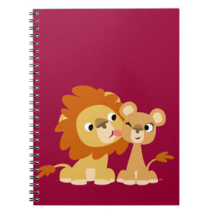 El beso: Cuaderno lindo de los pares del león del