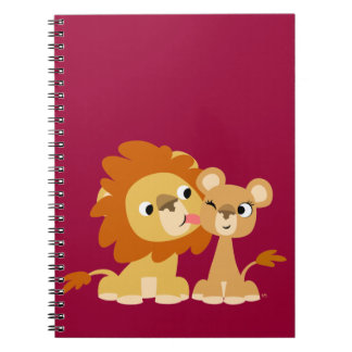 El beso: Cuaderno lindo de los pares del león del