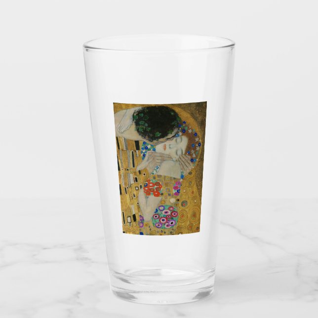 El Beso de Gustav Klimt (Anverso)