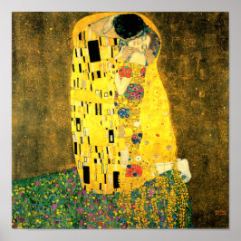 El beso de Gustav Klimt Poster de impresión