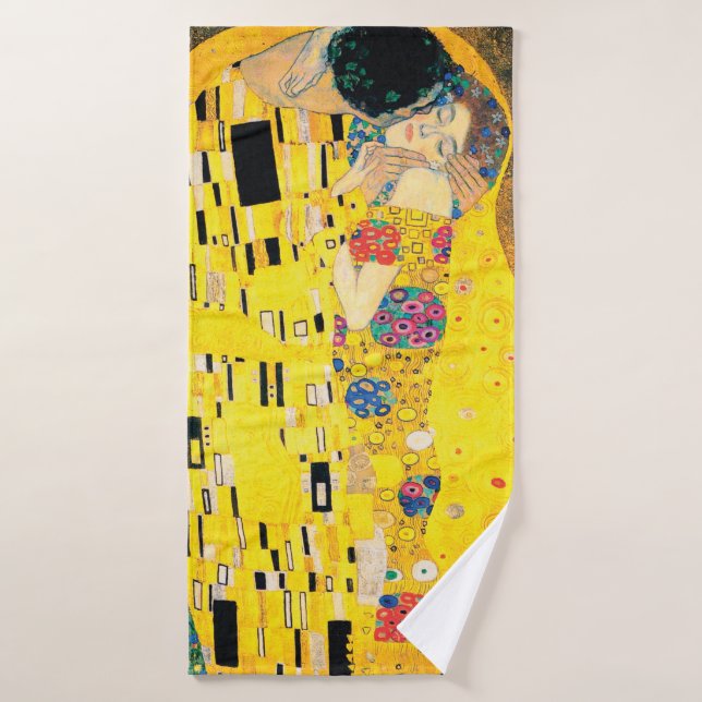 El beso de Gustavo Klimt (Toalla de baño)