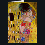 El beso de Gustavo Klimt<br><div class="desc">Esta pintura titulada el beso es hecha por el artista famoso, Gustavo Klimt. Sobre Gustavo Klimt Gustavo Klimt era pintor del Symbolist y austríaco de los miembros más prominentes del movimiento de la secesión de Viena. Él hizo uno de los miembros fundadores y del presidente de la salchicha de Frankfurt...</div>