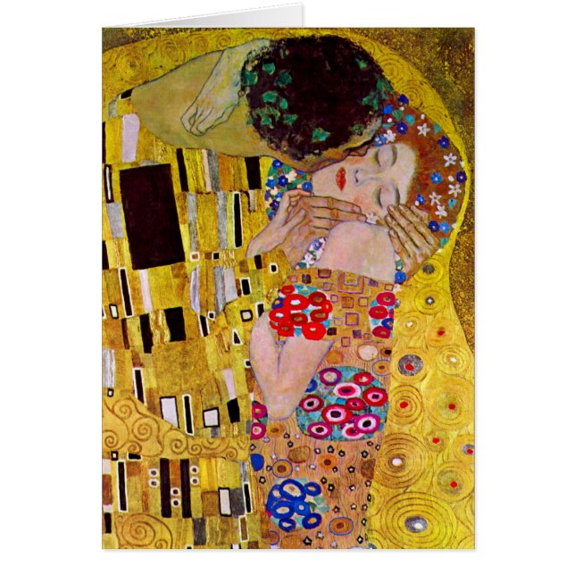 El beso de Gustavo Klimt (Frente)