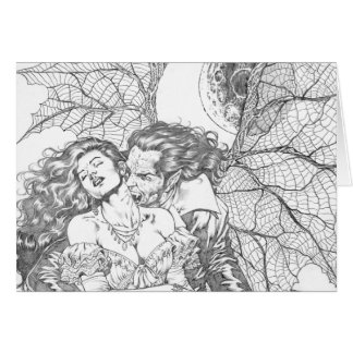 El beso del vampiro por el Al Río - arte del