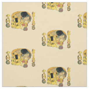 El beso por la tela de Klimt