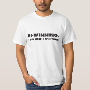 El BI-Ganar. Gano aquí, yo gano allí la camiseta