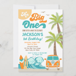 El Big One Surf Up Beach Invitación a los primeros