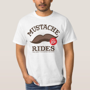 El bigote monta la camiseta