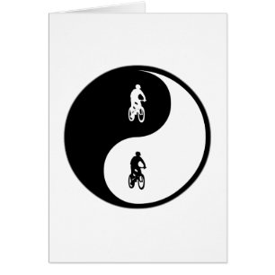 El Biking de la montaña de Yin Yang