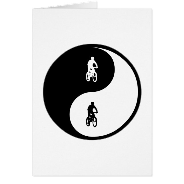 El Biking de la montaña de Yin Yang (Frente)