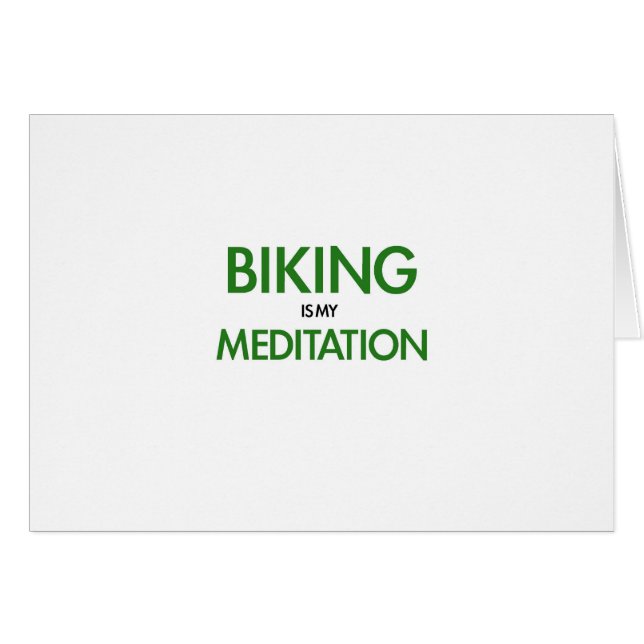 El Biking es mi meditación (Anverso (Horizontal))