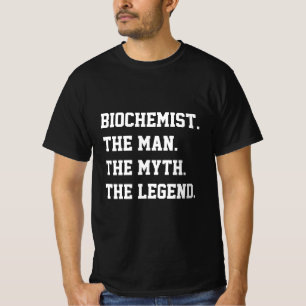 El bioquímico El hombre el mito la camiseta de la 