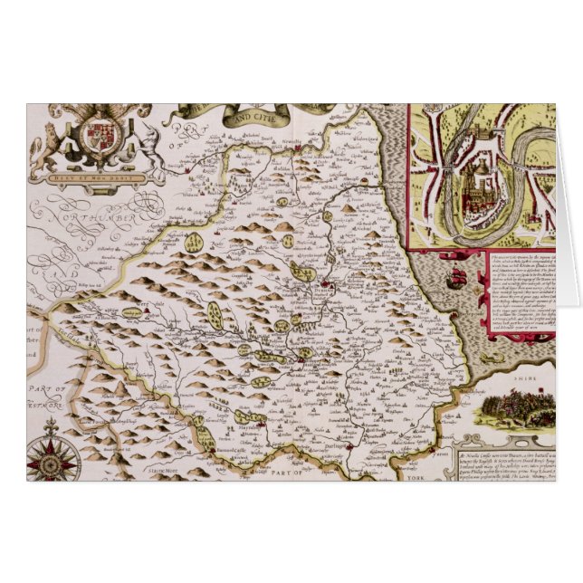 El Bishoprick y la ciudad de Durham (Anverso (Horizontal))