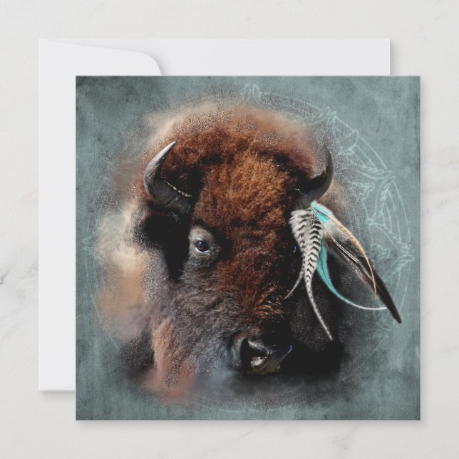 El Bison - Invitación, Tarjeta de invitación (Anverso)
