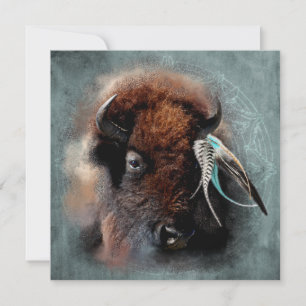 El Bison - Invitación, Tarjeta de invitación