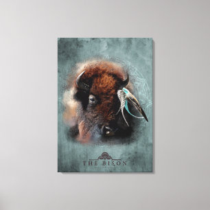 El Bison - Lienzo envuelto