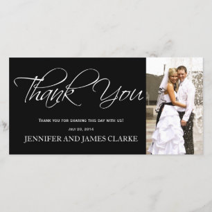 El blanco negro le agradece las tarjetas de la