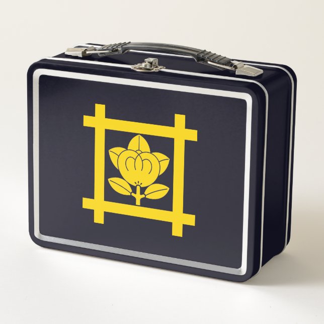 El blasón Tachibana de la secta Nichiren (Anverso)