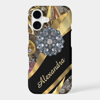 El bling diamante de imitación personalizado del