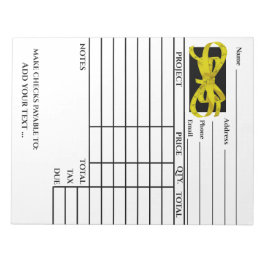 El Bloc de notas de factura