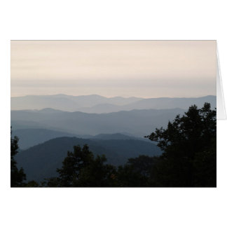 El Blue Ridge at Dusk - Gideon Ridge Inn