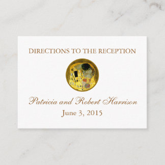El Boda de Kiss Klimt | Direcciones de recepción