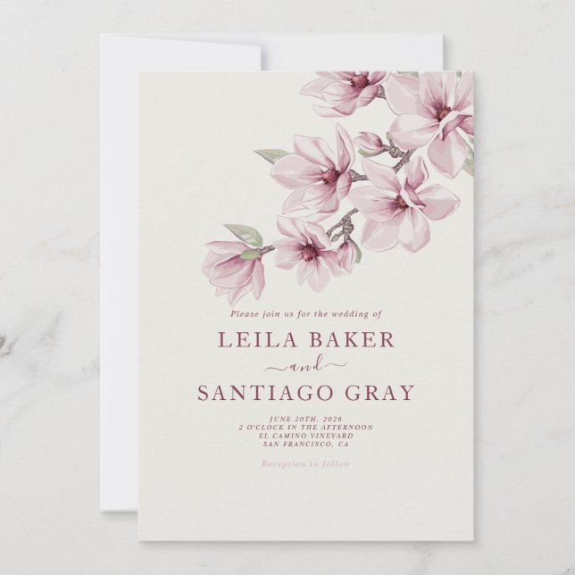 El Boda De La Invitación (Anverso)