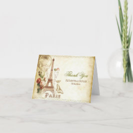 El boda de PARÍS le agradece las tarjetas