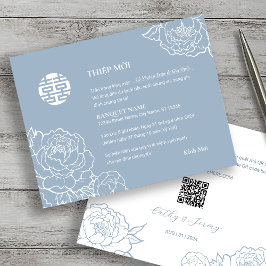 El Boda Thiæp Mindi de la Peony Song Hy de Vietnam