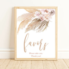 El boho de pasto pampas favorece la señal