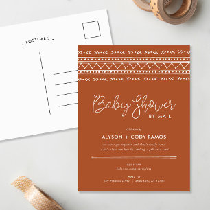 El Boho moderno Baby Shower por invitación por cor