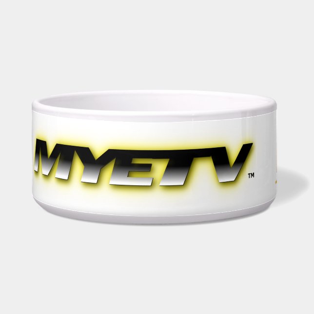 El bol de mascotas de MYETV (personalizado) (Izquierda)