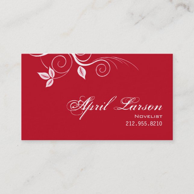 El bonito sale de 1 - tarjeta de visita del (Anverso)