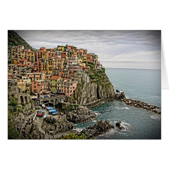 El borde de Italia - Manarola - Cinque Terre (Anverso (Horizontal))